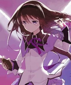 Homura Akemi Anime Diamond Painting