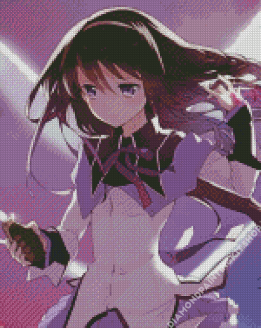 Homura Akemi Anime Diamond Painting