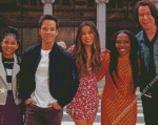 Icarly Sitcom Characters Diamond Painting