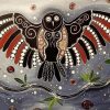 Indigenous Owl Art Diamond Painting