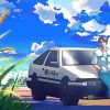 Initial D Manga Anime Diamond Painting