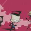 Invader Zim Diamond Painting