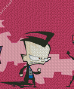 Invader Zim Diamond Painting