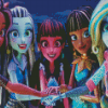 Monster High Cartoon Diamond Painting