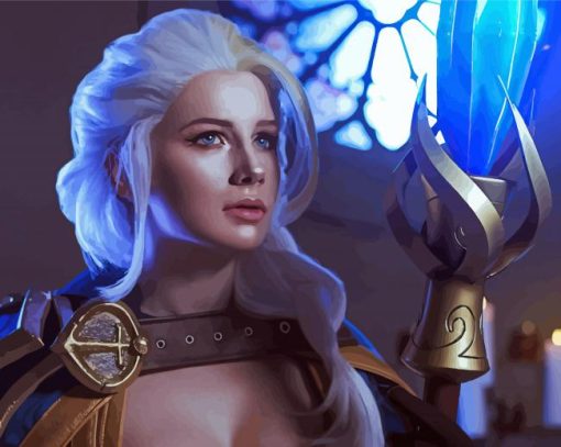 Jaina Proudmoore Character Diamond Painting