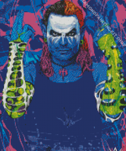 Jeff Hardy Wrestler Art Diamond Painting