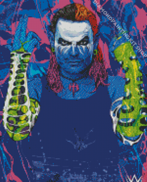 Jeff Hardy Wrestler Art Diamond Painting