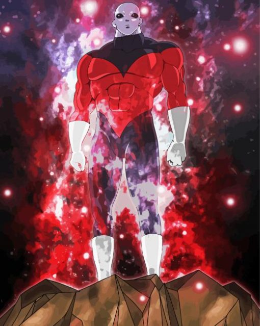 Jiren Character Art Diamond Painting