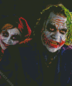 Joker And Harley Quinn Diamond Painting