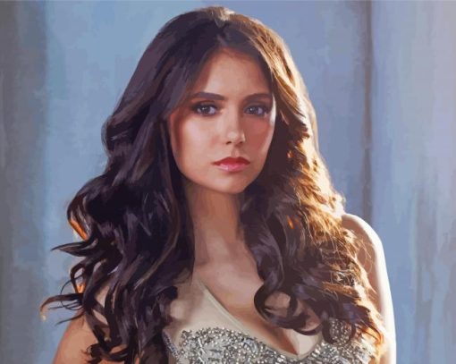 Katherine Pierce Character Diamond Painting