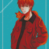 Kyo Sohma And Cat Diamond Painting