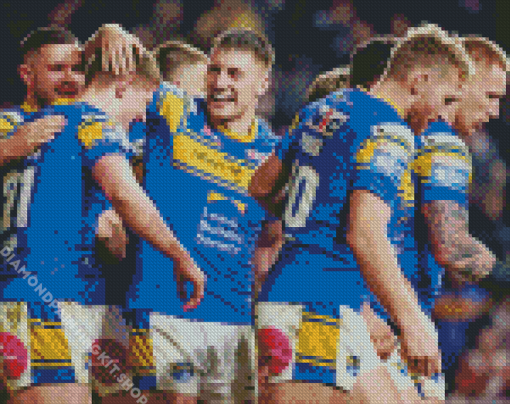 Leeds Rhinos Rugby Team Diamond Painting