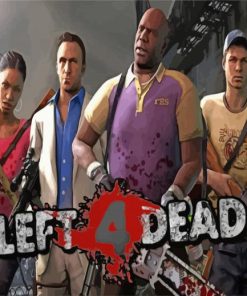 Left 4 Dead Poster Diamond Painting