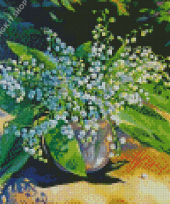 Lily Of Valley Plants Diamond Painting