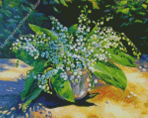 Lily Of Valley Plants Diamond Painting