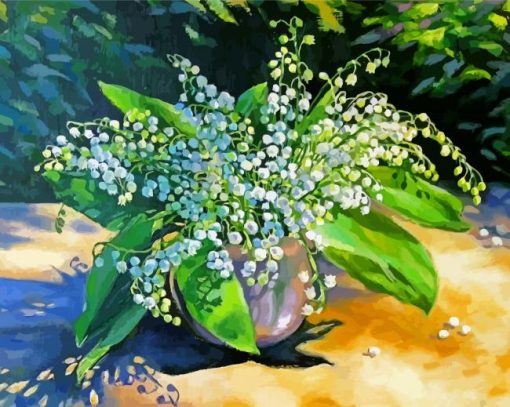 Lily Of Valley Plants Diamond Painting