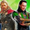 Loki And Thor Diamond Painting