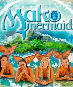 Mako Mermaids Characters Diamond Painting