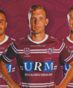 Manly Warringah Sea Eagles Players Diamond Painting