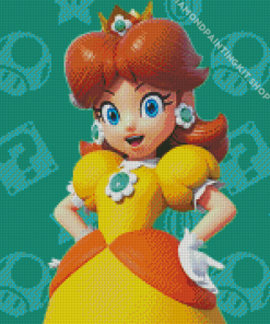 Mario Daisy Diamond Painting