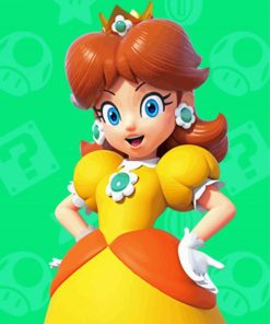 Mario Daisy Diamond Painting