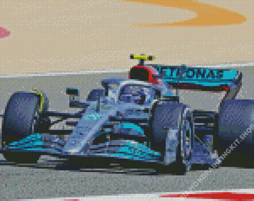 Mercedes Formula One Diamond Painting