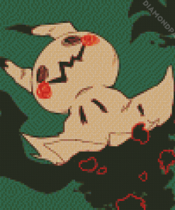 Mimikyu Ghost Pokemon Anime Diamond Painting