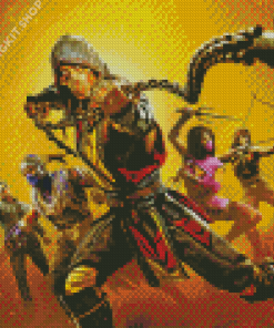 Mortal Kombat 11 Characters Diamond Painting