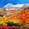 Mount Timpanogos Art Diamond Painting