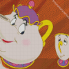 Mrs Potts And Chip Diamond Painting