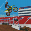 Mx Bikes Game Diamond Painting