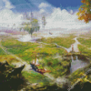 Nature Fantasy Landscape Diamond Painting