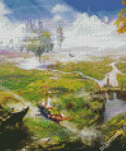 Nature Fantasy Landscape Diamond Painting