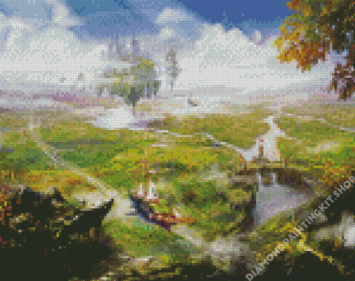 Nature Fantasy Landscape Diamond Painting