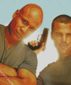 Ncis Los Angeles Serie Characters Diamond Painting