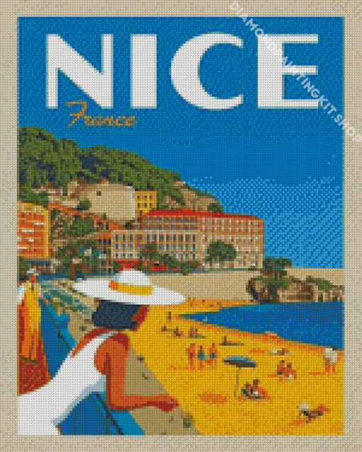 Nice France Diamond Painting