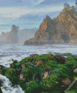 Oregon Coast Art Diamond Painting