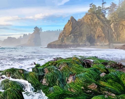 Oregon Coast Art Diamond Painting