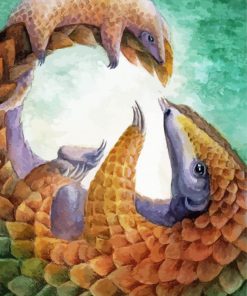 Pangolins Diamond Painting