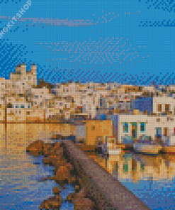 Paros Island Diamond Painting