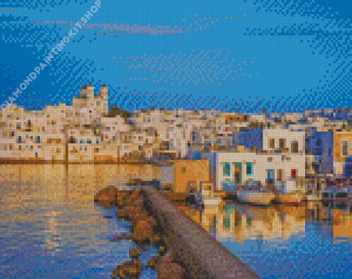 Paros Island Diamond Painting