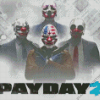 Payday 2 Poster Diamond Painting