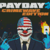 Payday 2 Game Poster Diamond Painting