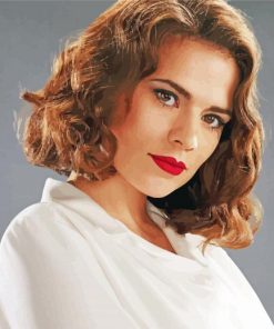 Peggy Carter Marvels Character Diamond Painting