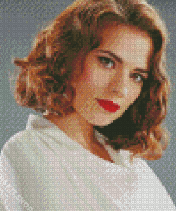 Peggy Carter Marvels Character Diamond Painting