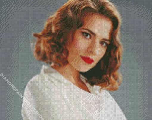 Peggy Carter Marvels Character Diamond Painting