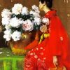 Peonies William Merritt Chase Diamond Painting