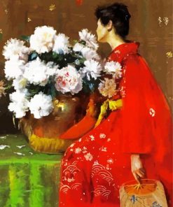 Peonies William Merritt Chase Diamond Painting