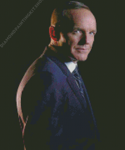 Phil Coulson Movie Character Diamond Painting