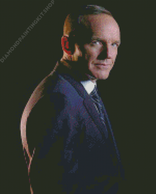 Phil Coulson Movie Character Diamond Painting